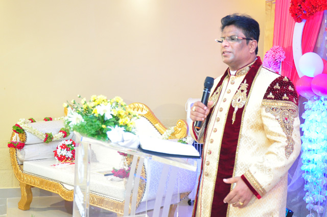 Bro Andrew Richard & Sis Hanna Celebrated their 25th Silver Jubilee Wedding anniversary with great grandeur at the Prayer Center in Mangalore here on May 04th, 2018 amidst a large number of devotees.